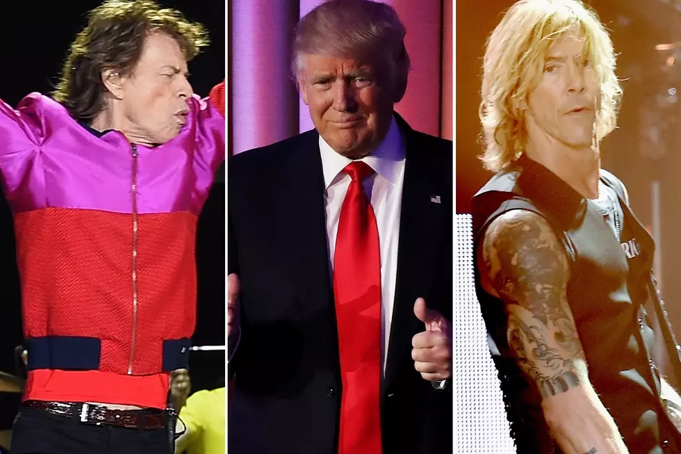 Donald Trump Elected President: Rockers React